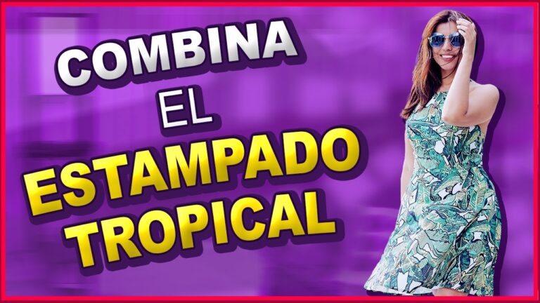 Estilo Veraniego: C&oacute;mo Lucir Estampados Tropicales