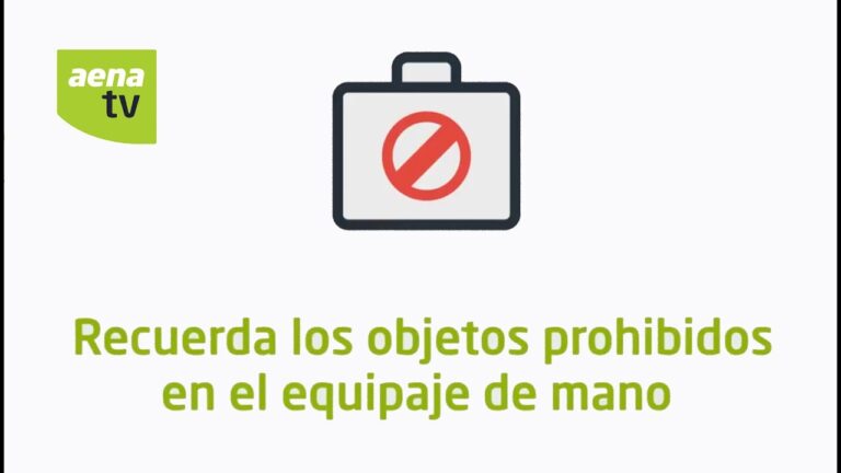 Normas de Seguridad para Objetos Prohibidos