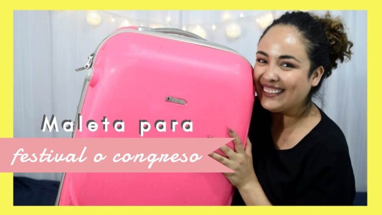 Gu&iacute;a Esencial para Preparar tu Equipaje para un Festival