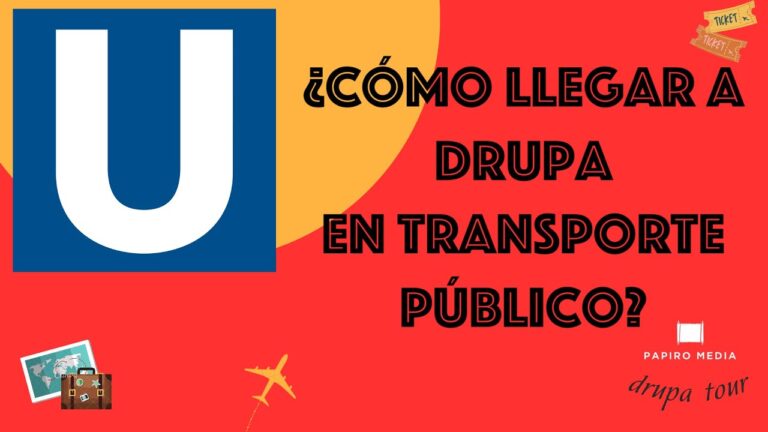 Opciones de movilidad para asistir al evento