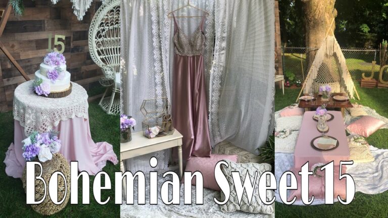 Vestimenta Bohemia para Eventos al Aire Libre