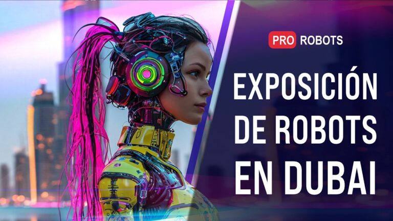 Robots Futuristas en el Evento de Tecnolog&iacute;a