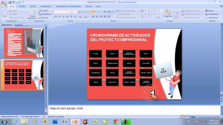 Gu&iacute;a para Crear un Cronograma Efectivo de Presentaciones en Eventos