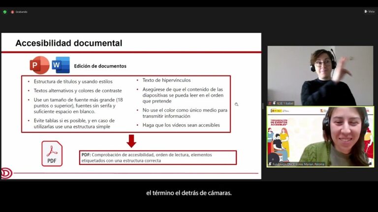 Mejorando la Accesibilidad en Eventos para Personas Sordas
