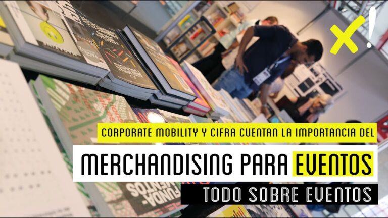 Merchandising &Uacute;nico para Eventos Exitosos